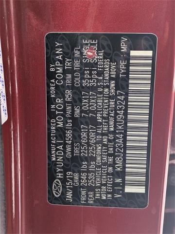 2019 Hyundai TUCSON SE FWD