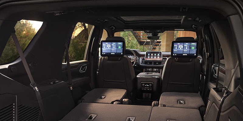 An interior picture of the 2021 Chevrolet Tahoe 