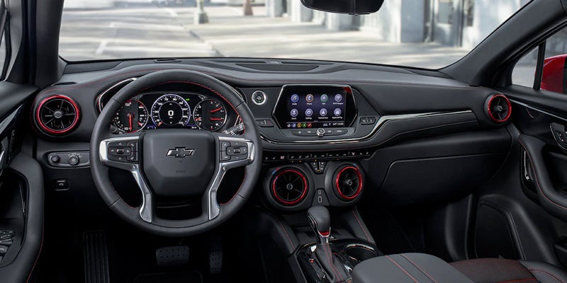 interior 2022 Chevrolet Blazer img