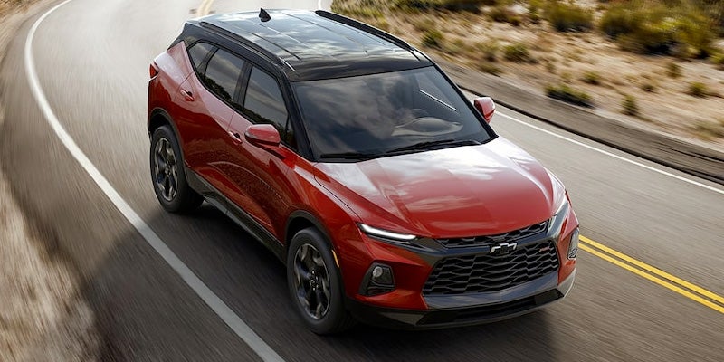 orange 2022 Chevrolet Blazer img