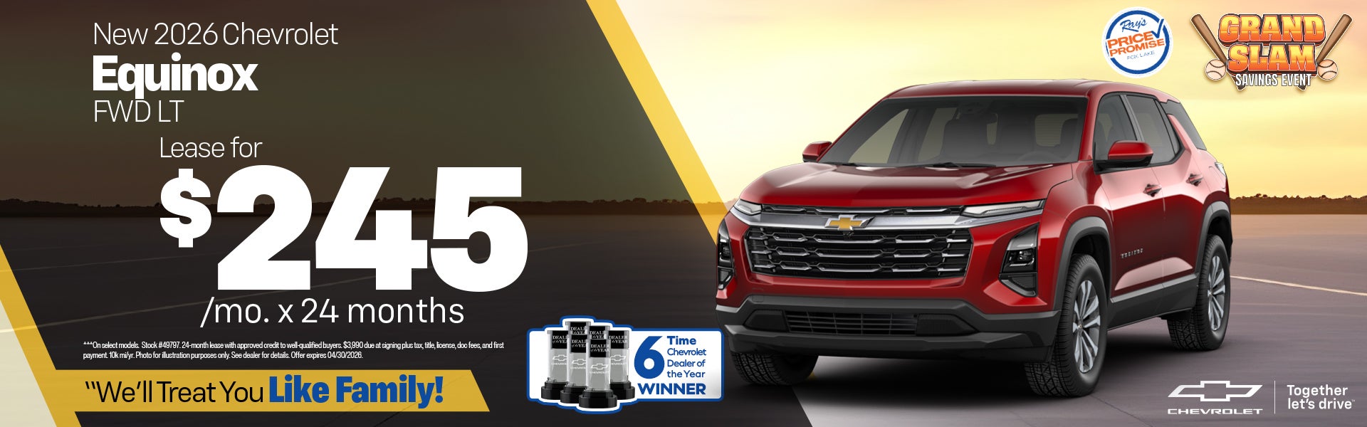 New 2026 Chevy Equinox FWD LT