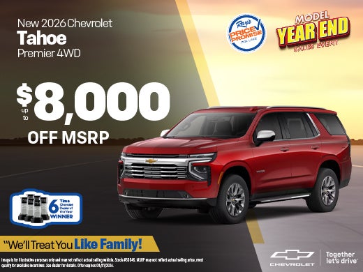 2026 Chevrolet Tahoe Premier 4WD
