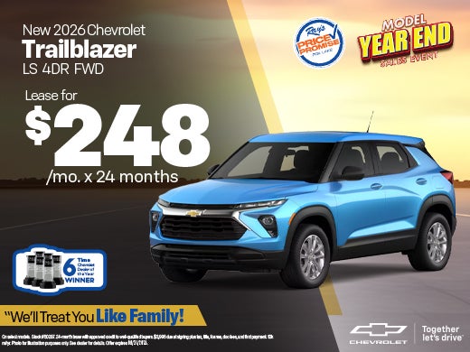 2026 Chevrolet Trailblazer LS 4-Door FWD