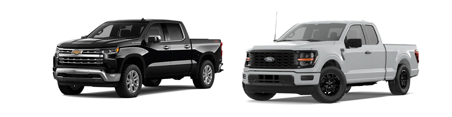 Chevrolet Silverado 1500 vs Ford F-150