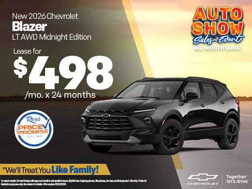 New 2026 Chevy Blazer LT AWD Midnight Edition