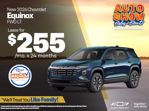 New 2026 Chevy Equinox FWD LT