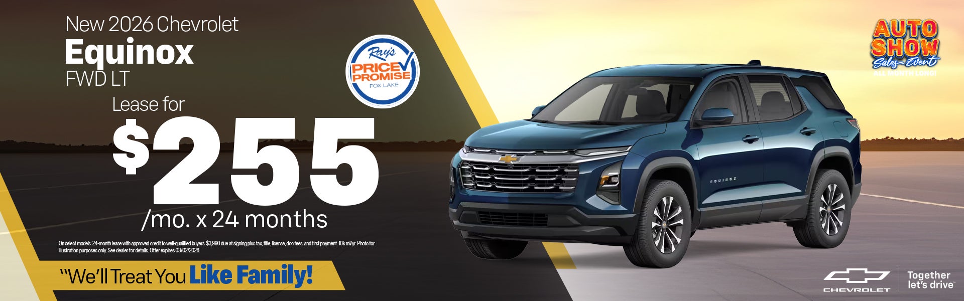 New 2026 Chevy Equinox FWD LT