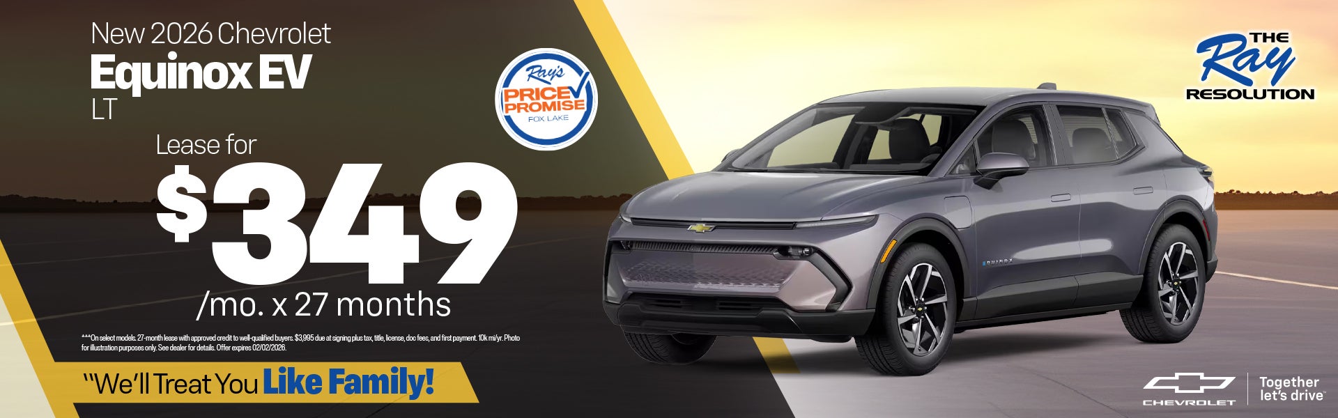 2026 Chevy Equinox EV LT