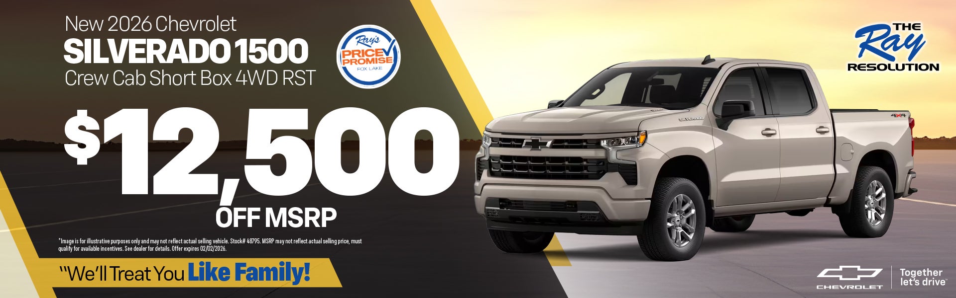 2025 Chevy Silverado 1500 Crew Cab Short Box 4WD RST