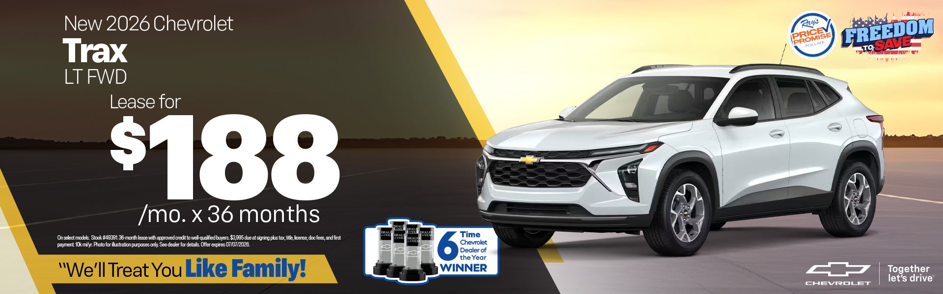 New 2026 Chevrolet Trax LT FWD