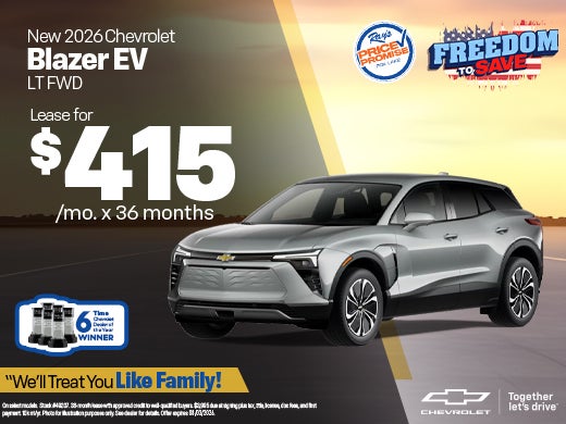 New 2026 Chevrolet Blazer EV LT FWD