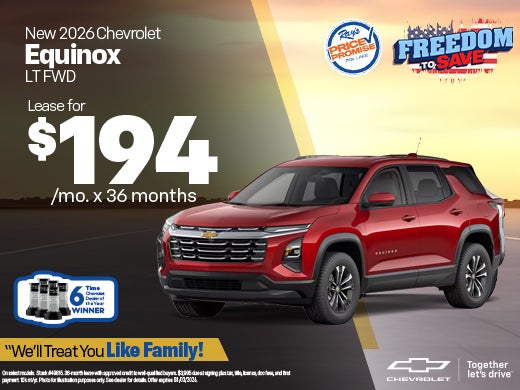 New 2026 Chevrolet Equinox LT FWD