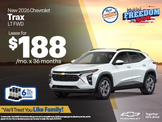 New 2026 Chevrolet Trax LT FWD