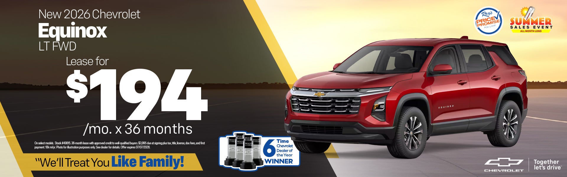 New 2026 Chevrolet Equinox LT FWD