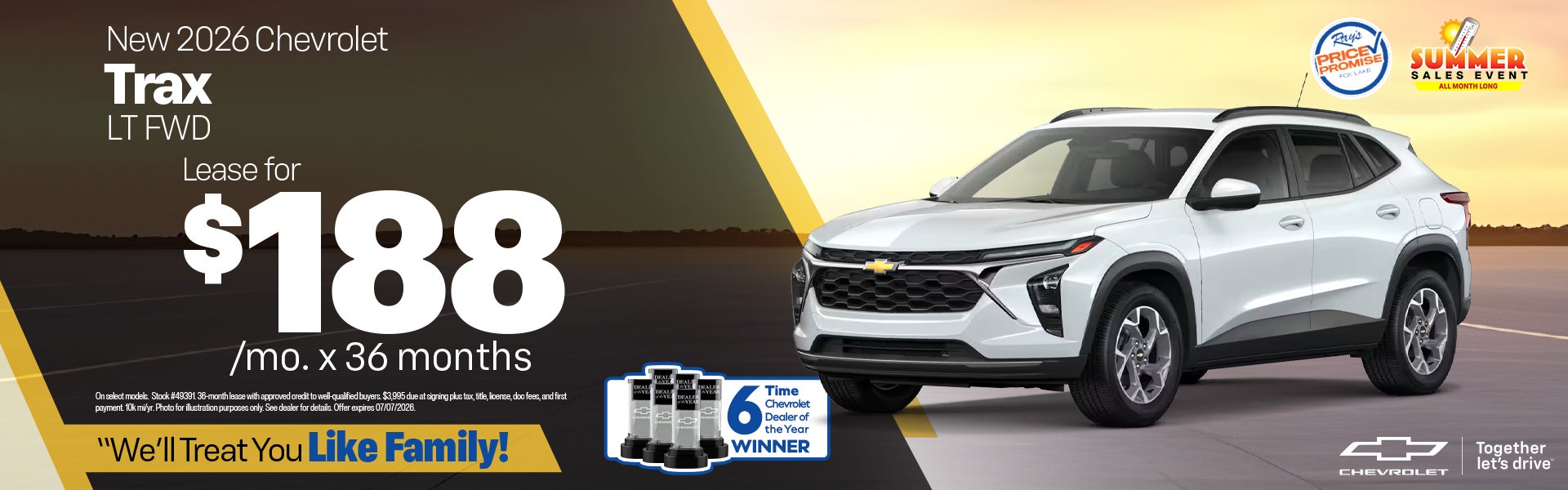 New 2026 Chevrolet Trax LT FWD