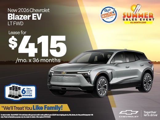 New 2026 Chevrolet Blazer EV LT FWD