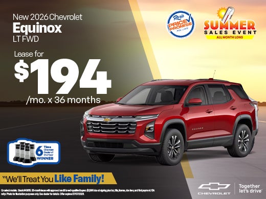 New 2026 Chevrolet Equinox LT FWD