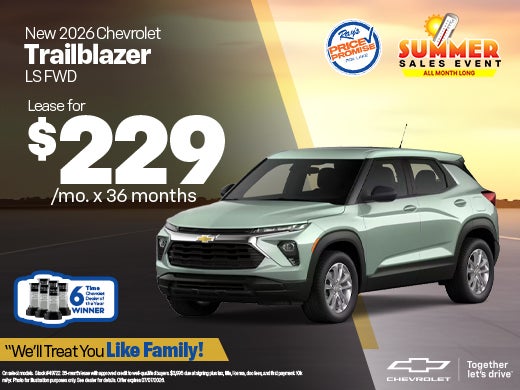 New 2026 Chevrolet Trailblazer LS FWD