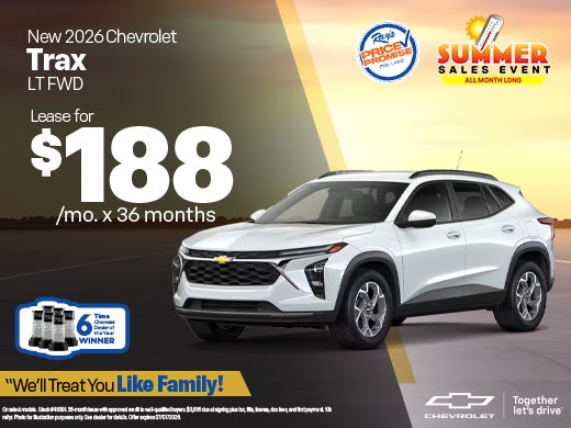 New 2026 Chevrolet Trax LT FWD