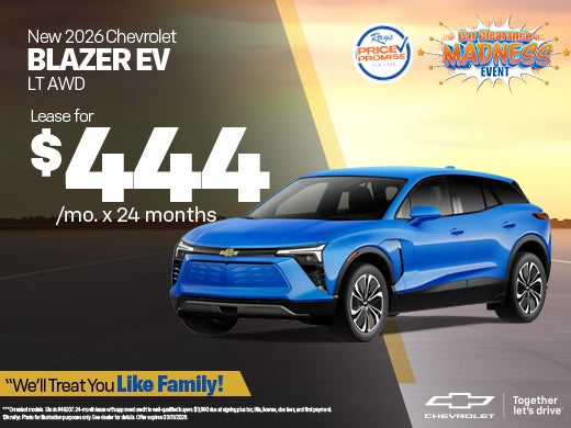 New 2026 Chevy Blazer EV LT AWD