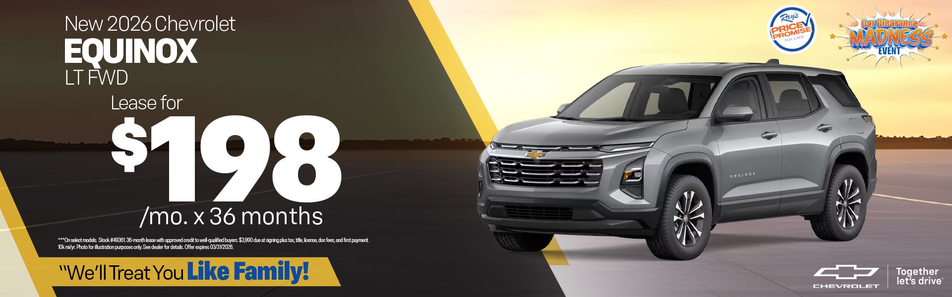 New 2026 Chevy Equinox LT FWD