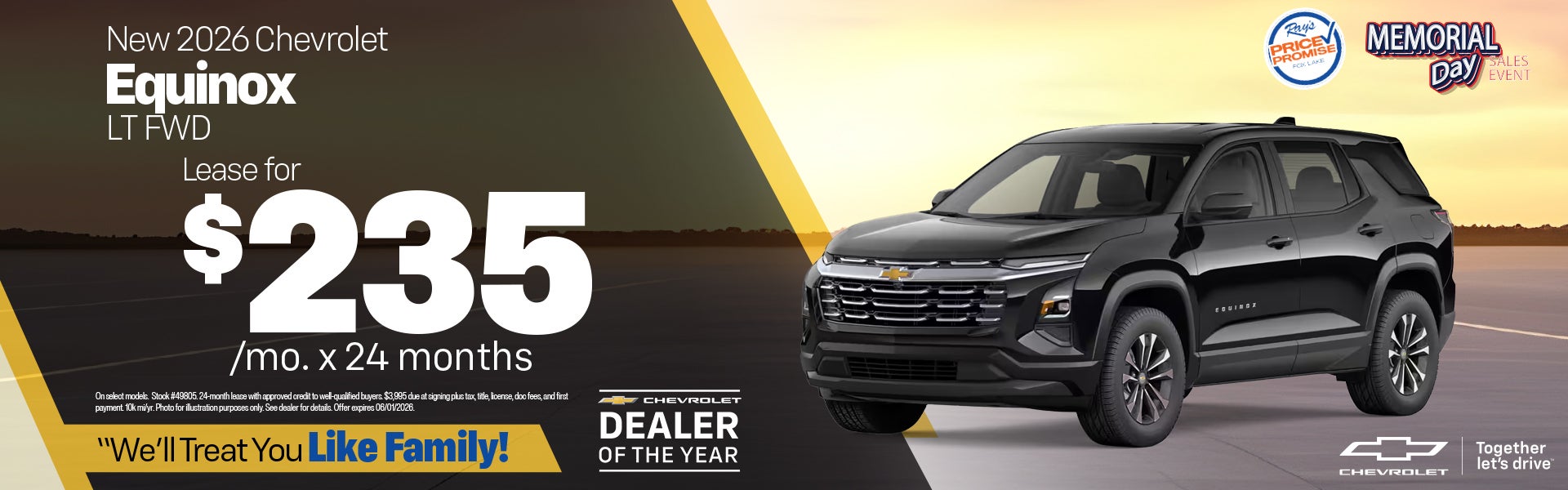 New 2026 Chevy Equinox LT FWD