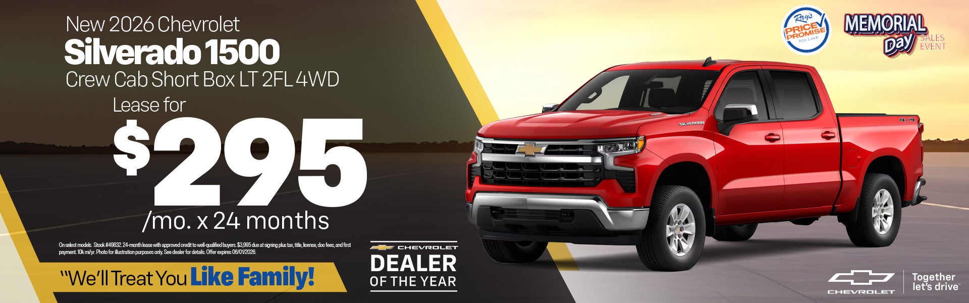 New 2026 Chevy Silverado 1500 Crew Cab Short Box LT 2FL FWD