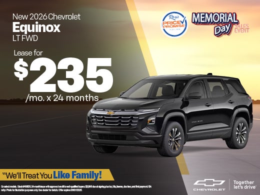New 2026 Chevy Equinox LT FWD