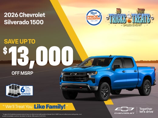 New 2026 Chevrolet Silverado
