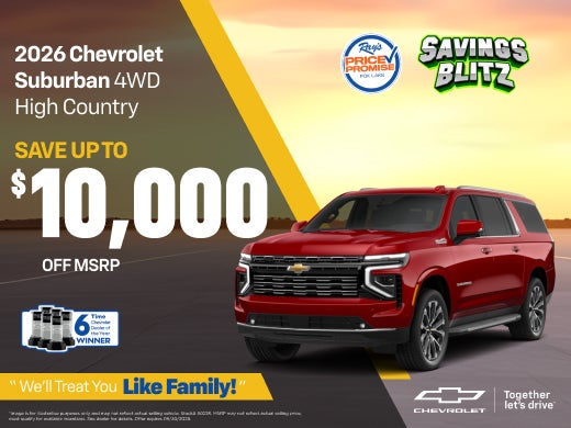 2026 Chevy Suburban 