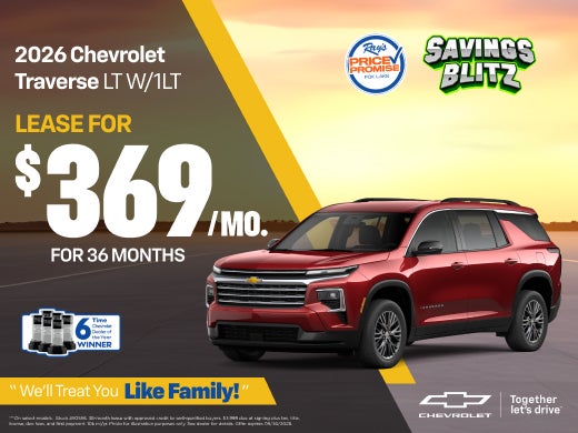 2026 Chevrolet Traverse LT w/1LT 