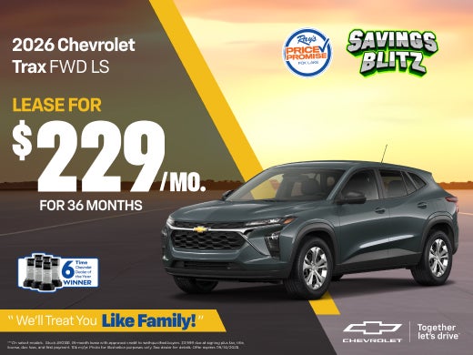 2026 Chevrolet Trax FWS 4dr LS 