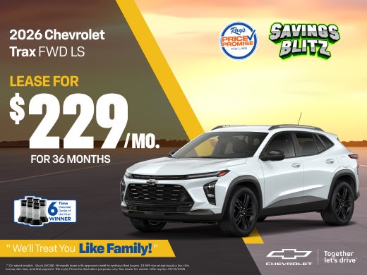 2026 Chevrolet Trax FWS 4dr LS 
