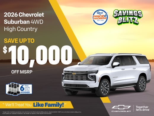2026 Chevy Suburban 