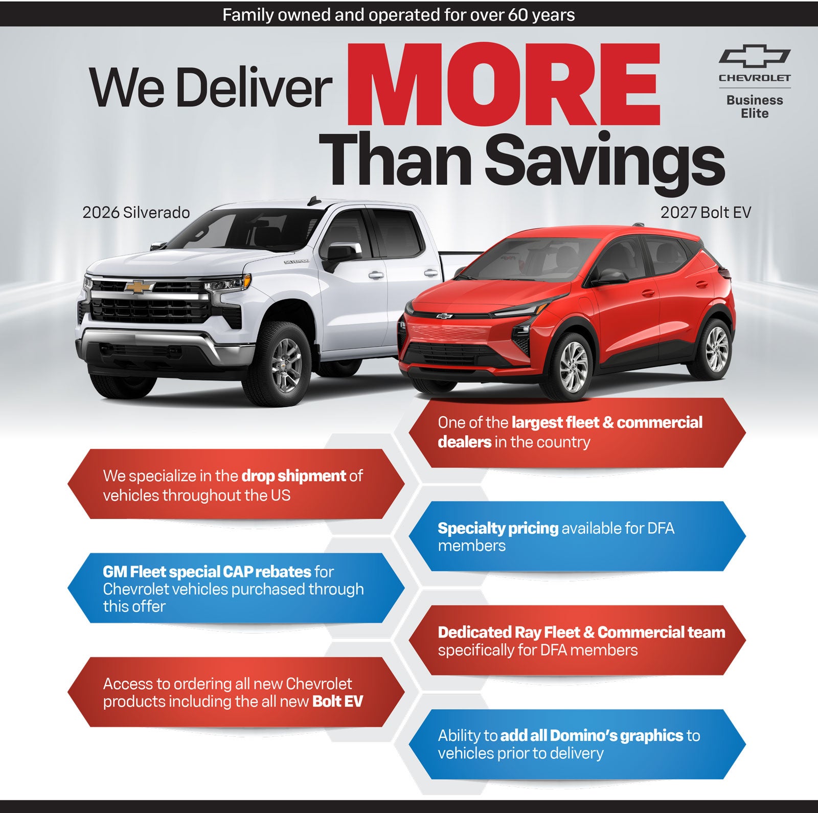 Ray Chevrolet Domino's Program