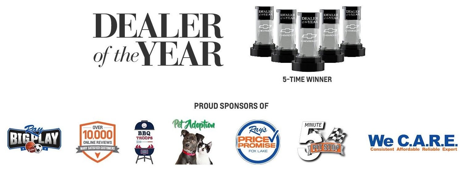 Dealer of the year, trophies and sponsors